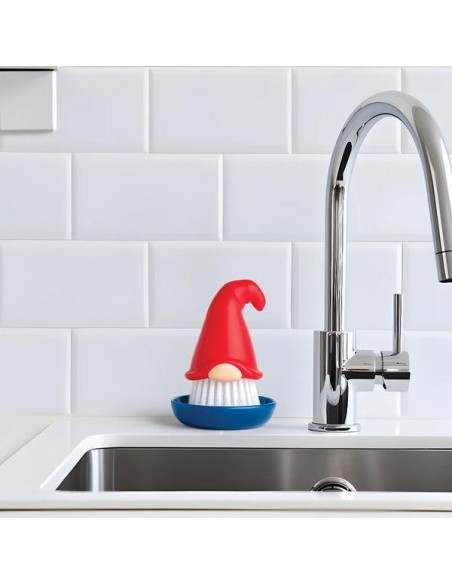 GNOMO BARBUTO - Spazzola per piatti