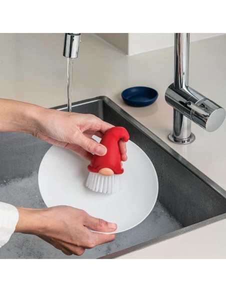 GNOMO BARBUTO - Spazzola per piatti