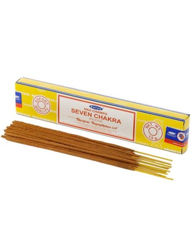 Incenso Satya Nag Champa - Sette Chakra