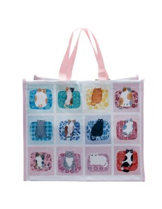 Busta shopper in RPET Gatti - Planet Cat 🌍🐱 2