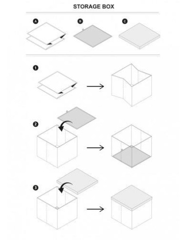 Organizza con STITCH: Pouff Contenitore per la Tua Stanza!
