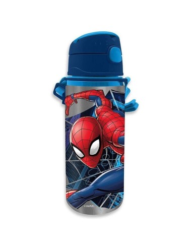 Borraccia con cannuccia 600ml SPIDERMAN