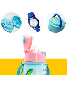 Borraccia con cannuccia 600ml GABBY'S DOLLHOUSE 2