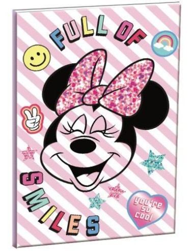 Quaderno a righe B 5 MINNIE Disney | Diamante Rosa