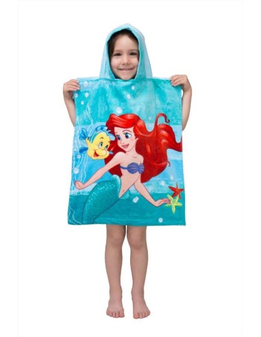 Poncho mare ARIEL Principesse Disney 🏖️🧜‍♀️