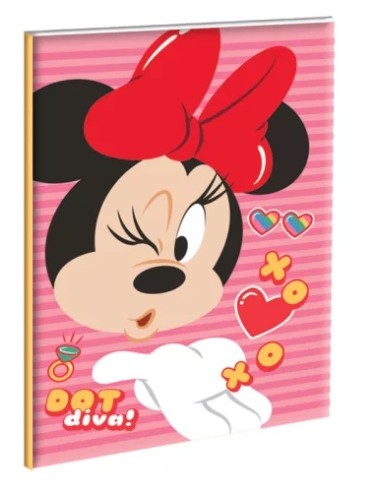 Quaderno a righe B 5 MINNIE Diva