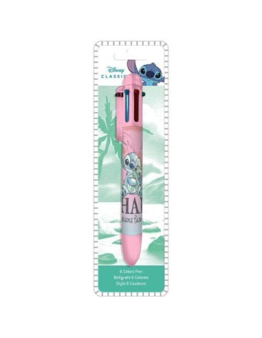 Penna multicolore 6 colori LILO E STITCH