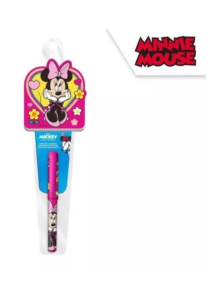 Penna con block notes Minnie | Diamante Rosa