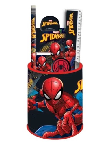 Set 7pz cancelleria SPIDERMAN