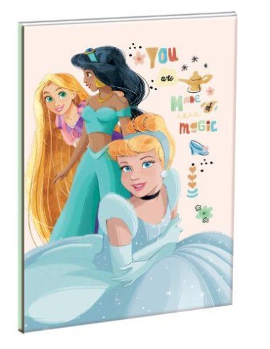 Quaderno a righe B 5 PRINCIPESSE DISNEY