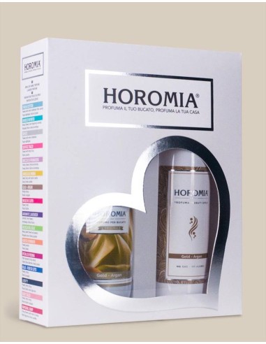 Horotwins GOLD ARGAN - Essenza bucato e Spray Horomia