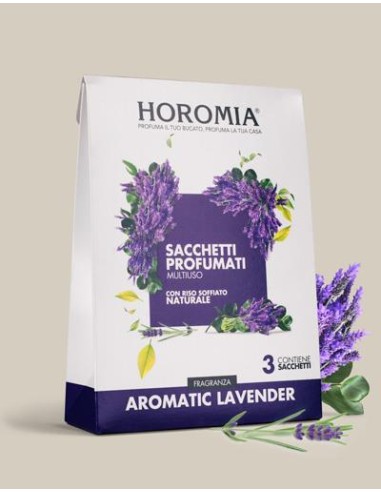 AROMATIC LAVENDER Sacchetti profumati 3pz multiuso