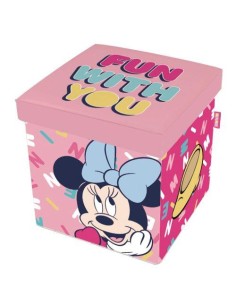 Pouff Contenitore MINNIE: Magia Disney per il Tuo Spazio ❄️