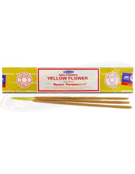 Incenso Nag Champa Satya - Yellow Flower