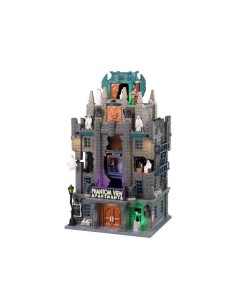 Phantom View Apartments con 4.5V adattatore 35011 Lemax