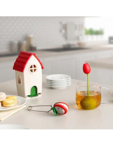 TEA HOUSE: Porta Bustine per le tue Tisane Preferite ☕🏠