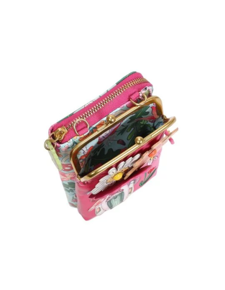 VENDULA LONDON Pochette per telefono con portamonete a clip Fairy Vill