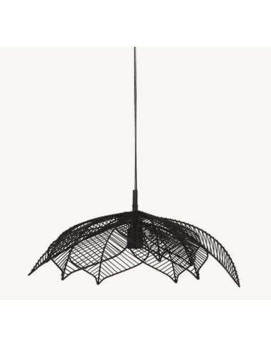 Lampada a sospensione Ø72x29 cm PAVAS matt black