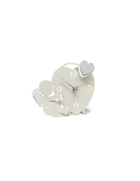 Orologio da tavolo Angioletto con applicazione 3 varianti (1pz) - Arti