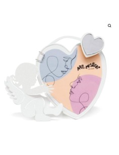 Portafoto Angioletto bianco con applicazione 2 varianti (1pz) - Arti e 2