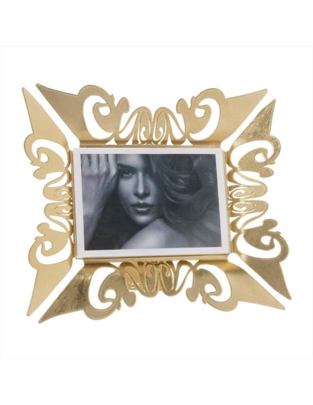 ARTI E MESTIERI Portafoto Vanity 29x26cm foglia oro