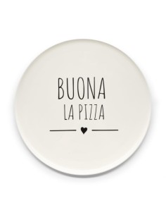 NUVOLE DI STOFFA Piatto per pizza 30cm - Buona la pizza