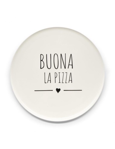 NUVOLE DI STOFFA Piatto per pizza 30cm - Buona la pizza