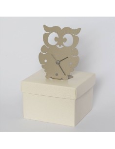 ARTI E MESTIERI Orologio da tavolo Gufetto Sabbia H16cm