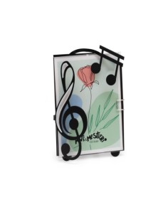 ARTI E MESTIERI Portafoto Musica con applicazione 3 varianti 0BO4031CO 2