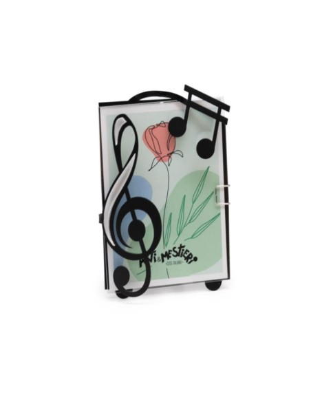 ARTI E MESTIERI Portafoto Musica con applicazione 3 varianti 0BO4031CO