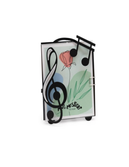 ARTI E MESTIERI Portafoto Musica con applicazione 3 varianti 0BO4031CO