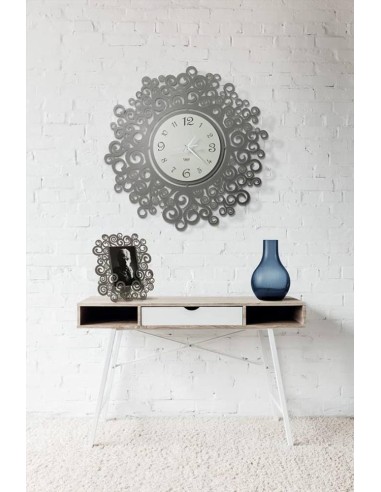 ARTI E MESTIERI Orologio Fonte della Vita 50cm fango avorio