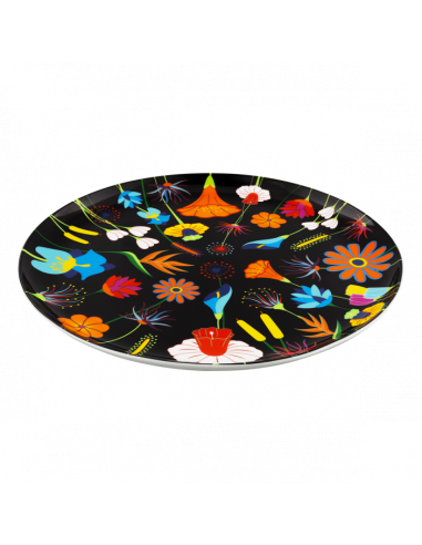 Piatto torta 30 cm Jardin Fleuri | Diamante Rosa