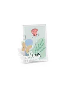 Bomboniera Porta Foto Farfalle con applicazione 4 varianti (1pz)  Arti e Mestieri 2