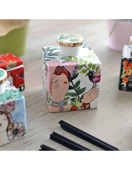 EGAN Profumatore le Pupazze Bianco 7x10cm 200ml | Diamante Rosa