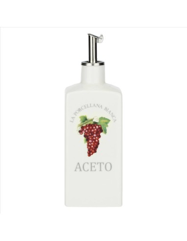 Acetiera decorata Conserva 250ml - La Porcellana Bianca