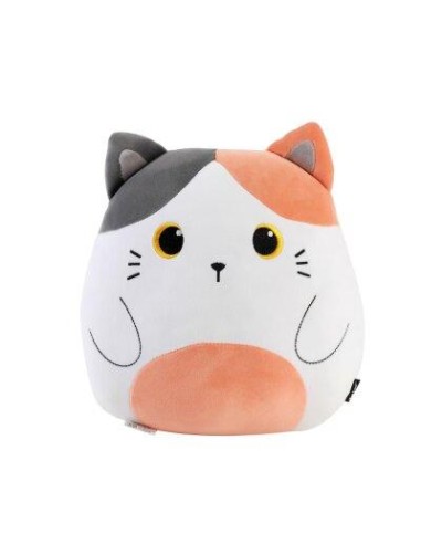 iTOTAL Cuscino verticale soffice Gatto arancione | Diamante Rosa