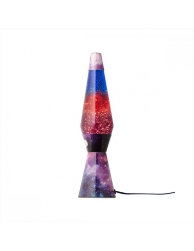 iTOTAL Lampada Lava LED Galaxy Glitter h40cm