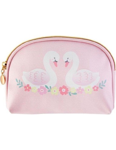 Sass E Belle Astuccio trousse CIGNO ROSA