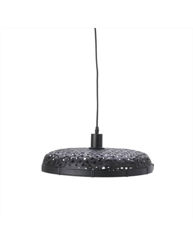 Lampada a sospensione PALOMA rattan black