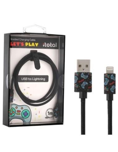 iTOTAL Cavo USB lightning LET'S PLAY