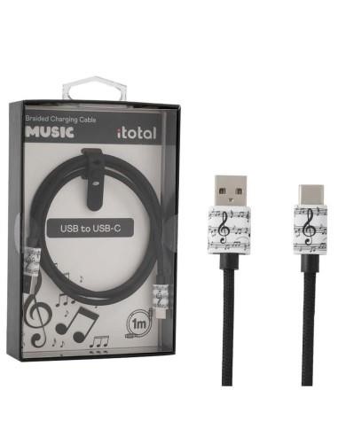 iTOTAL Cavo USB USB-C MUSICA 🎵⚡