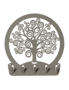 ARTI E MESTIERI Portachiavi da muro Albero della Vita 25cm 3 colori 2