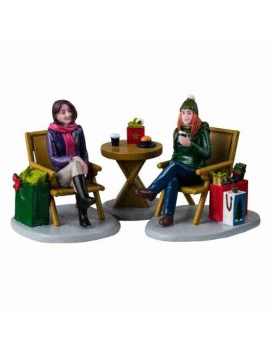 Christmas Shopping Break - Set 2 pz 42350 Lemax