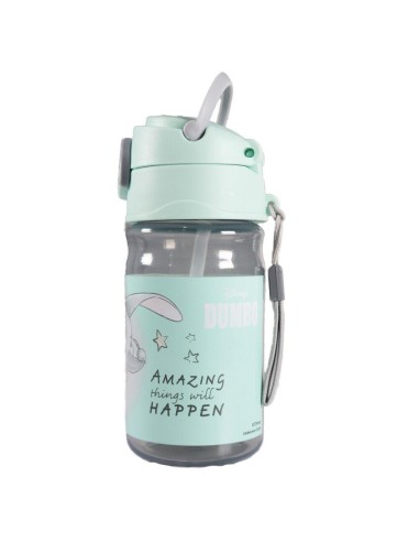 Borraccia con pulsante 350ml DUMBO Disney