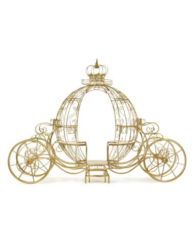  GOODWILL Carrozza delle Fiabe Dorata L368cm 🏰✨