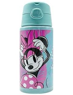Borraccia in alluminio con cannuccia 500ML MINNIE Draft