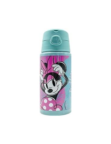 Borraccia in alluminio con cannuccia 500ML MINNIE Draft