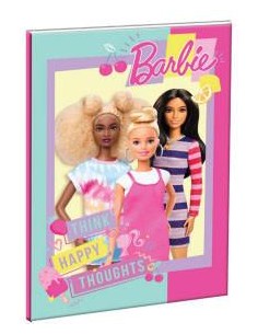 Quaderno a righe B 5  BARBIE Happy Thoughts