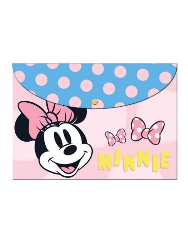 Cartella portadocumenti con bottone A4 MINNIE Joy